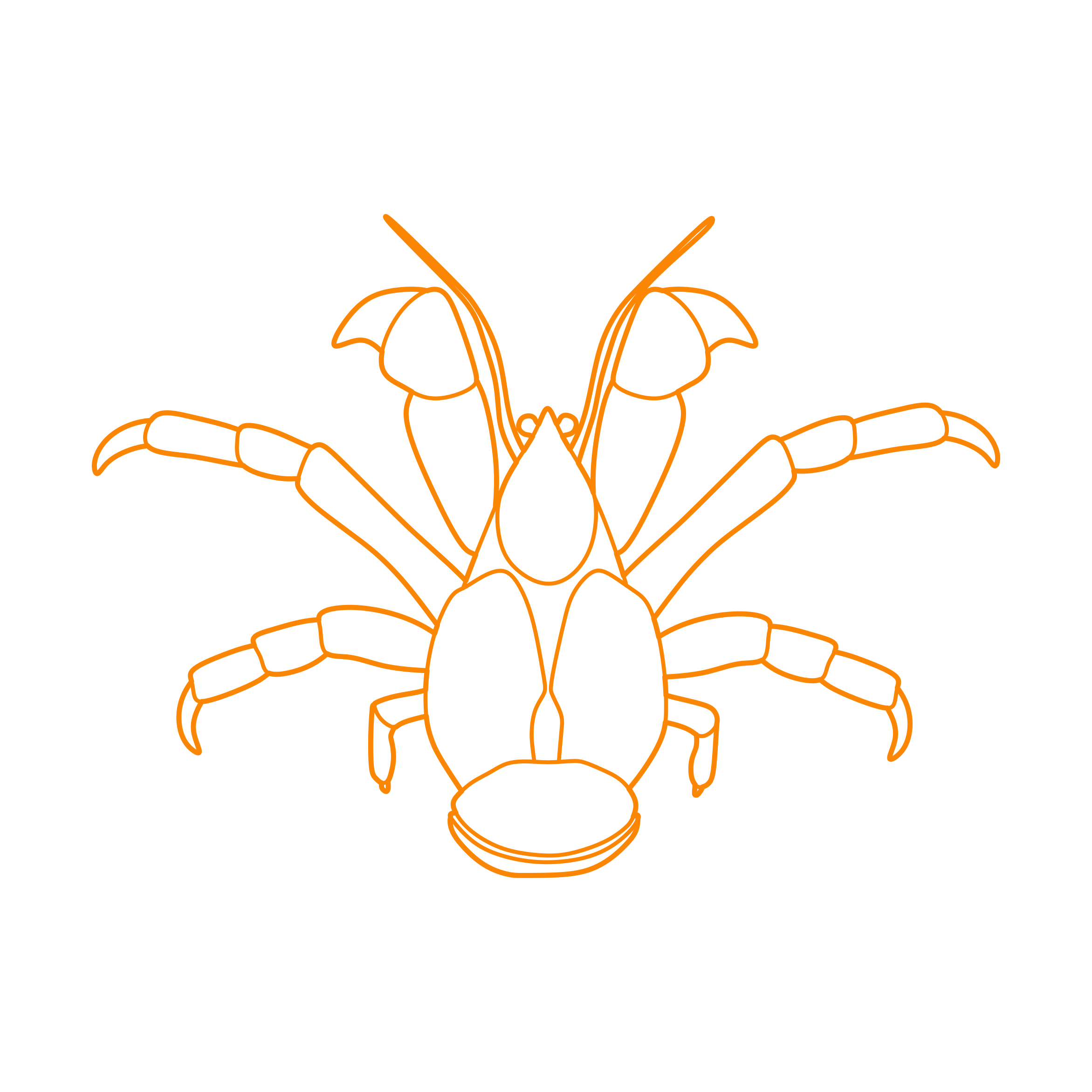 Animals Crustaceans Coconut Crab Laser Cut Svg File Free Vectors